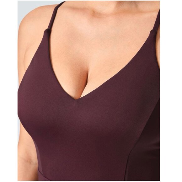 Halara Breezeful Backless Pocket Wide Leg Quick Dry Resort Slip Jumpsuit XL - Picture 12 of 12